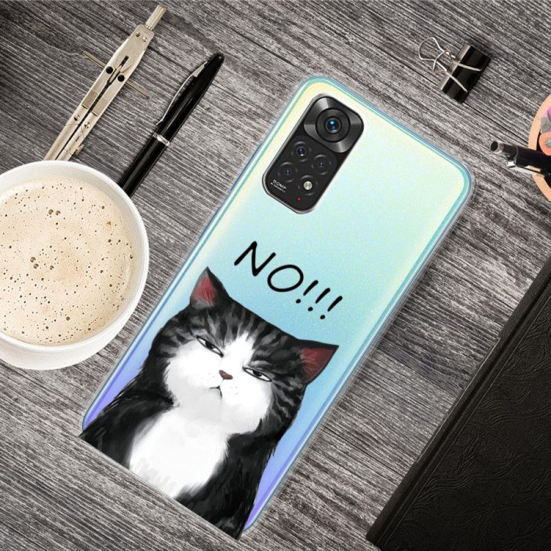 Mobilskal För Xiaomi Redmi Note 11 / 11S Katten Som Säger Nej