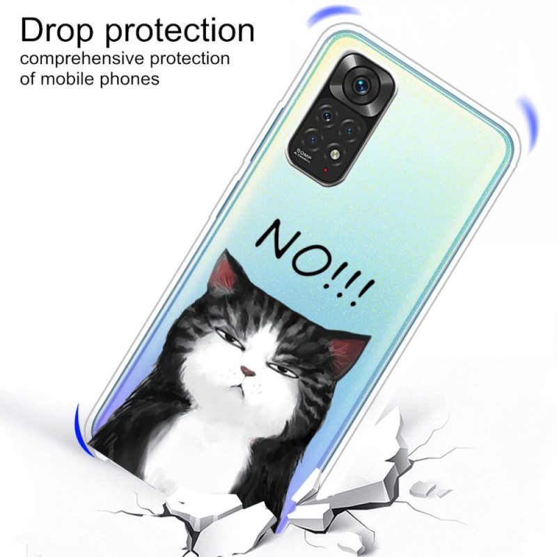 Mobilskal För Xiaomi Redmi Note 11 / 11S Katten Som Säger Nej