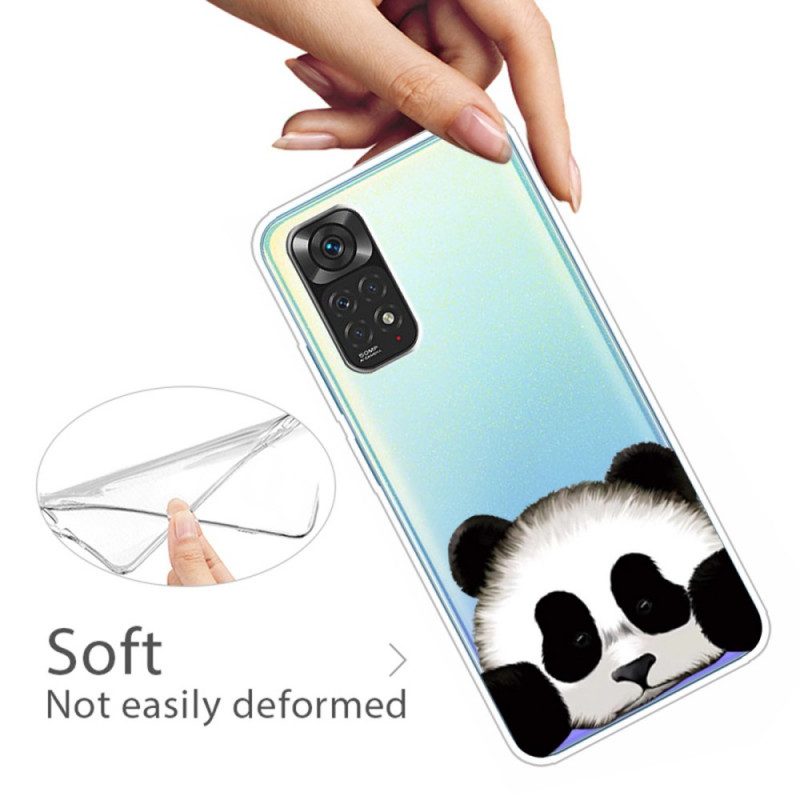 Mobilskal För Xiaomi Redmi Note 11 / 11S Transparent Panda