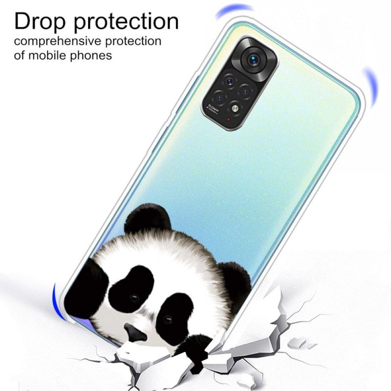 Mobilskal För Xiaomi Redmi Note 11 / 11S Transparent Panda
