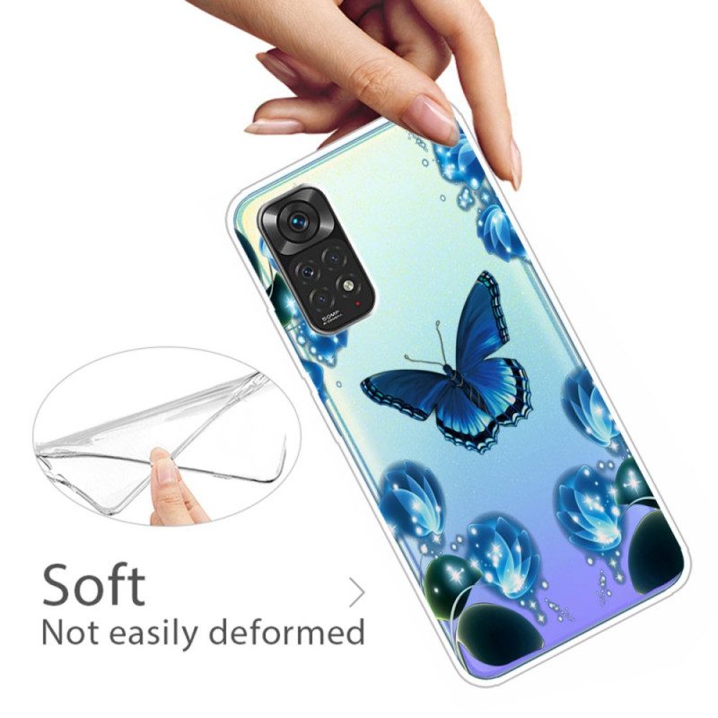 Mobilskal För Xiaomi Redmi Note 11 Pro 4G / 5G Vilda Fjärilar