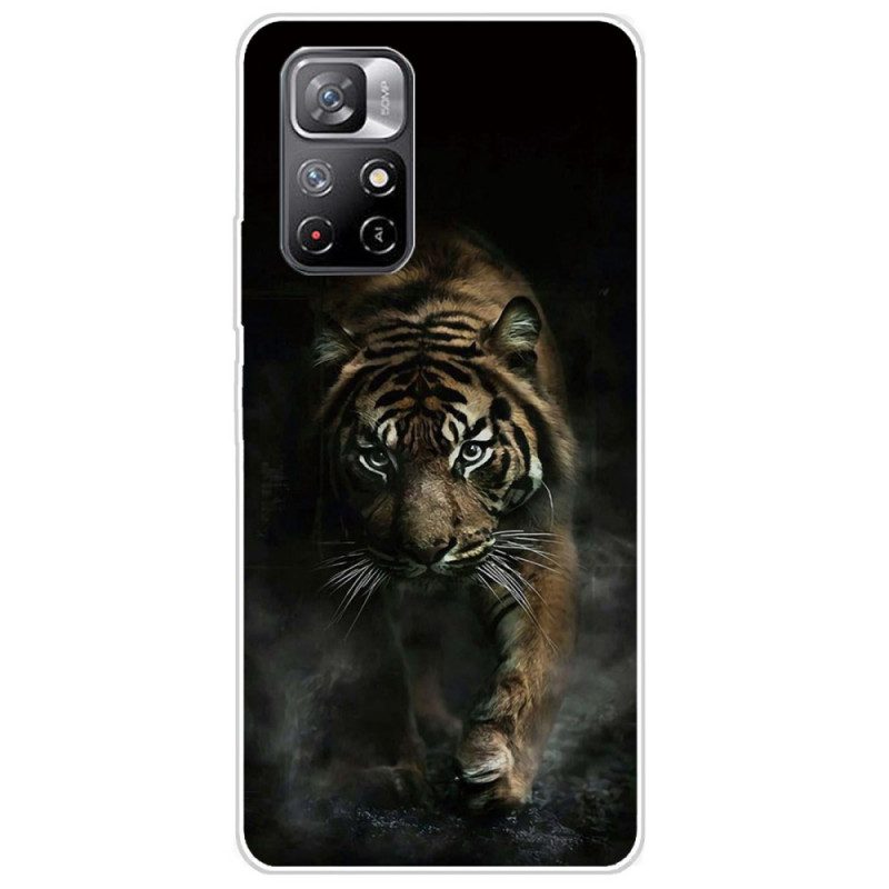 Mobilskal För Xiaomi Redmi Note 11 Pro Plus 5G Flexibel Tiger