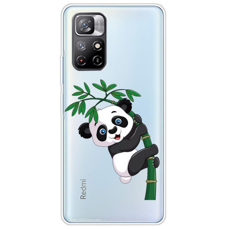 Mobilskal För Xiaomi Redmi Note 11 Pro Plus 5G Panda På Bambu
