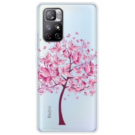 Mobilskal För Xiaomi Redmi Note 11 Pro Plus 5G Rosa Träd
