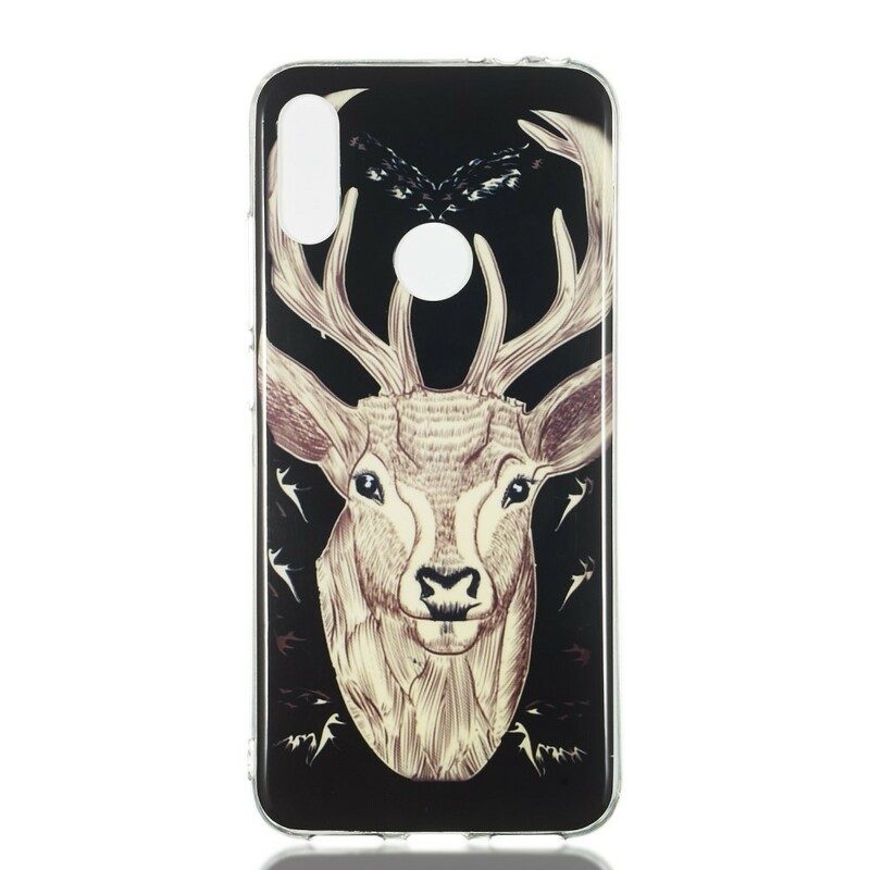 Mobilskal För Xiaomi Redmi Note 7 Fluorescerande Majestic Stag