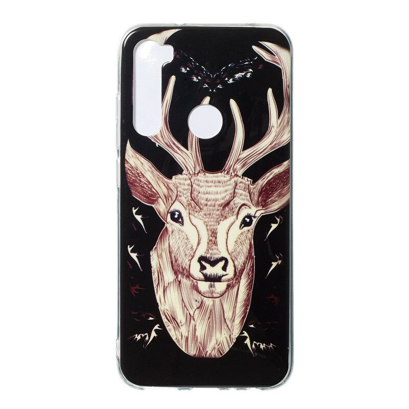 Mobilskal För Xiaomi Redmi Note 8 Fluorescerande Majestic Stag