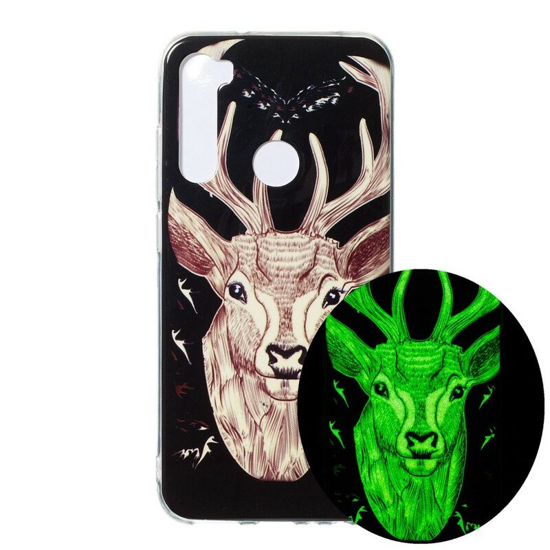 Mobilskal För Xiaomi Redmi Note 8 Fluorescerande Majestic Stag