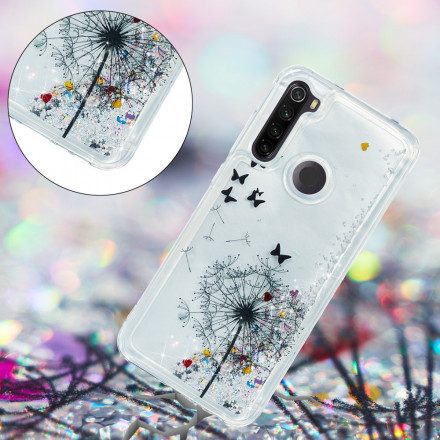 Mobilskal För Xiaomi Redmi Note 8T Glittermaskrosor