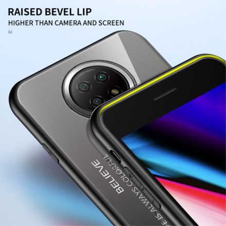 Mobilskal För Xiaomi Redmi Note 9 5G / 9T 5G Hej Härdat Glas