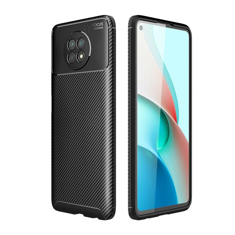 Mobilskal För Xiaomi Redmi Note 9 5G / 9T 5G Kolfiberslang