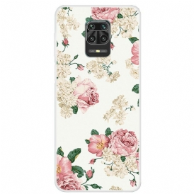 Mobilskal För Xiaomi Redmi Note 9S / Note 9 Pro Frihetsblommor