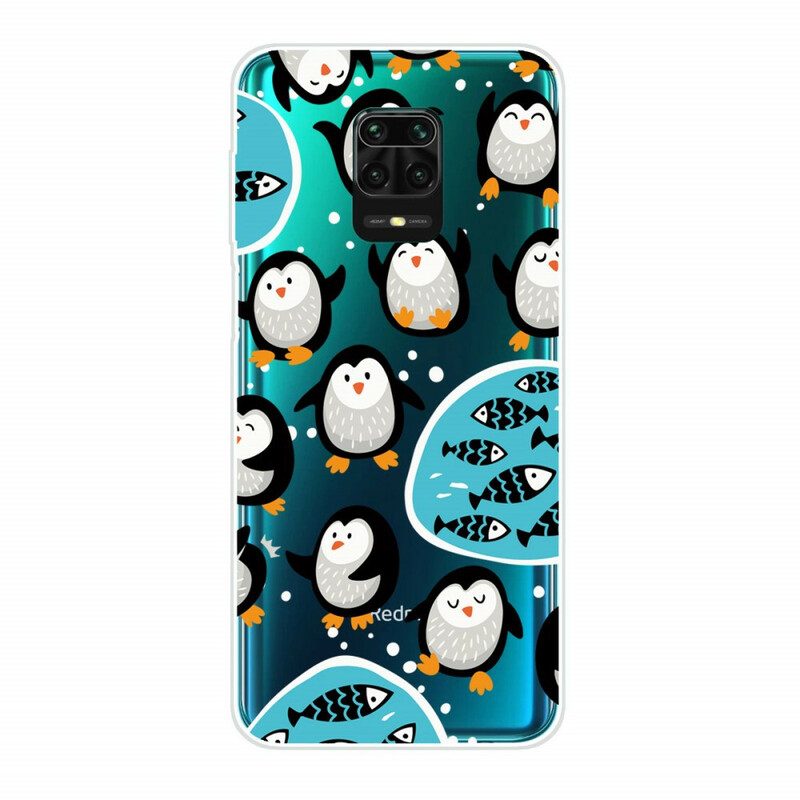 Mobilskal För Xiaomi Redmi Note 9S / Note 9 Pro Pingviner
