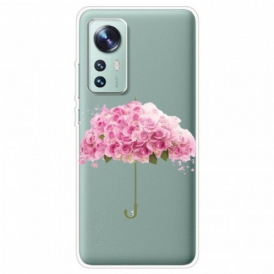 Mobilskal Xiaomi 12 / 12X Blommigt Paraply