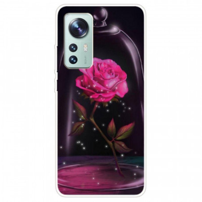 Mobilskal Xiaomi 12 / 12X Magiskt Rosa