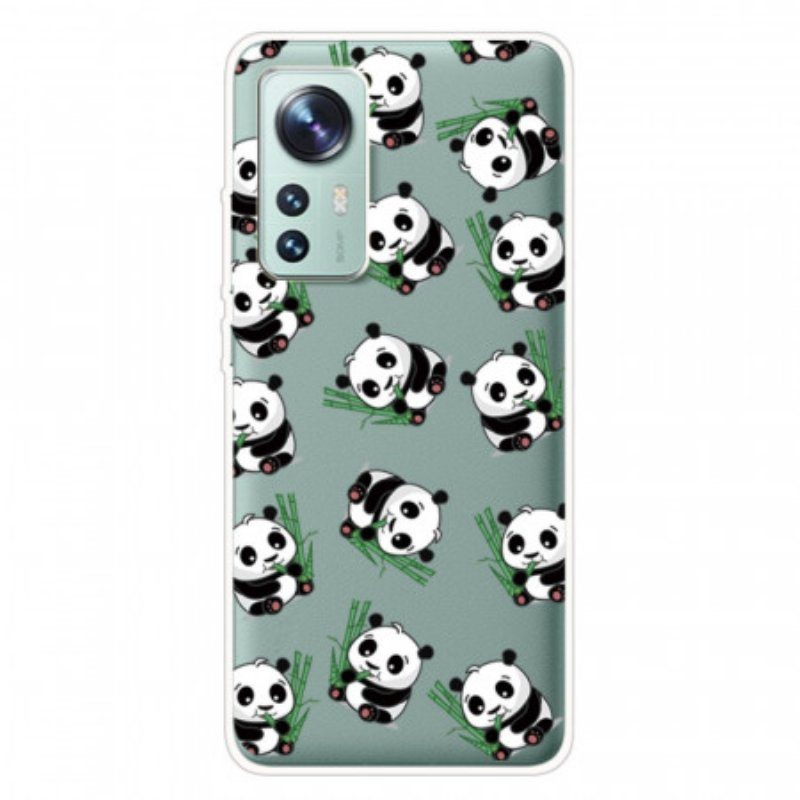 Mobilskal Xiaomi 12 Pro Pandas