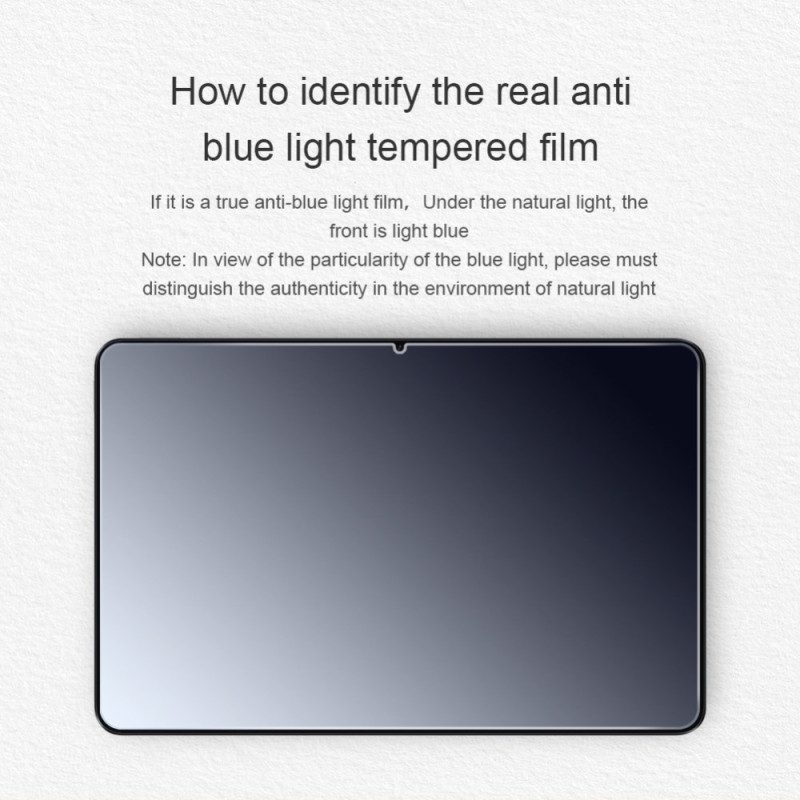 Nillkin Skärmskydd I Härdat Glas Mot Blått Ljus För Xiaomi Pad 6 / 6 Pro