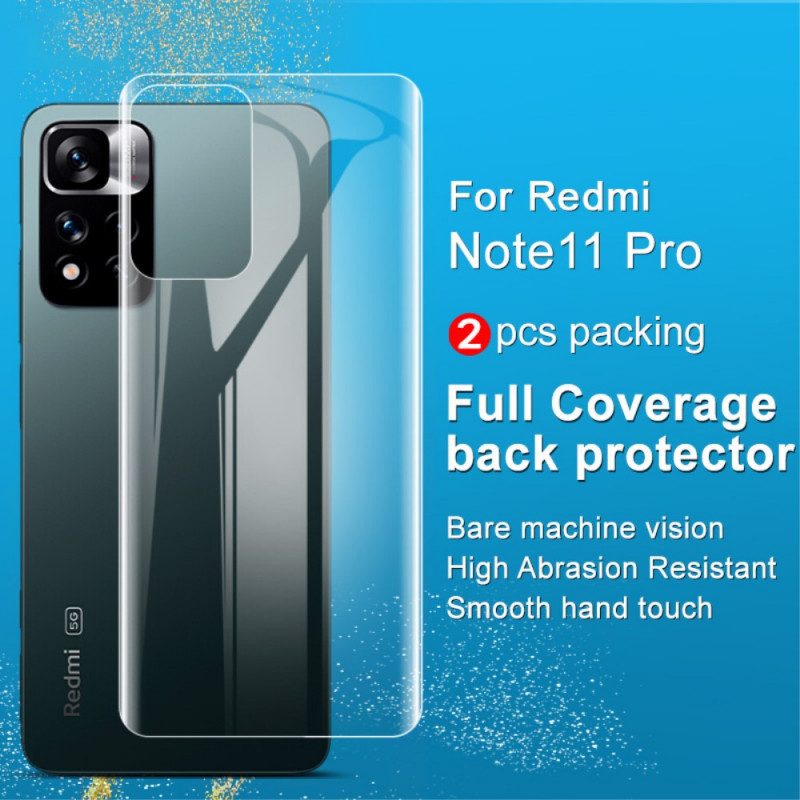 Skärm- Och Ryggskyddsfilm Xiaomi Redmi Note 11 Pro Plus 5G