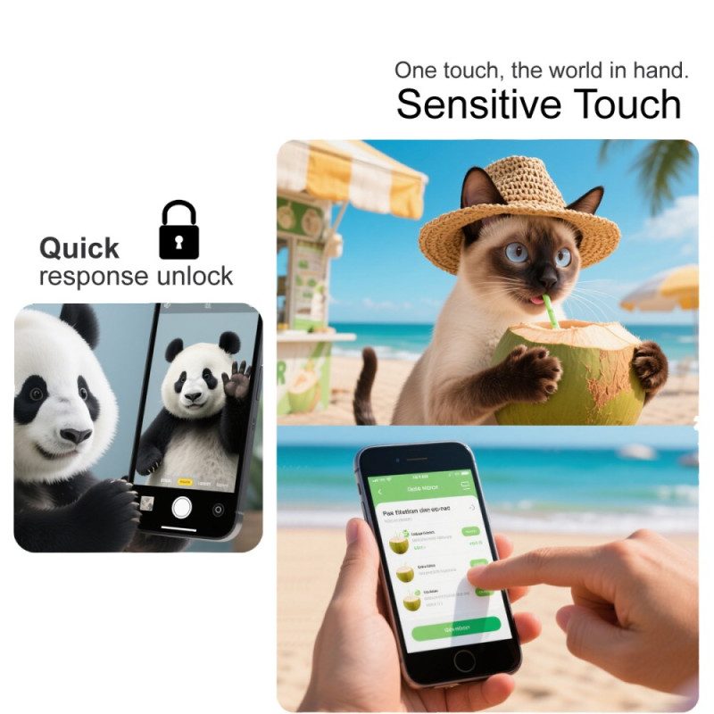 Skärmskydd I Härdat Glas För Xiaomi Redmi Note 15 Pro 5g (kompatibel Med Fingeravtryckslåsning)