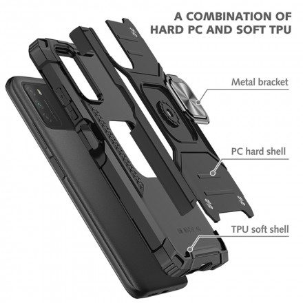 Skal För Poco M3 Lagtagbart Ringstöd