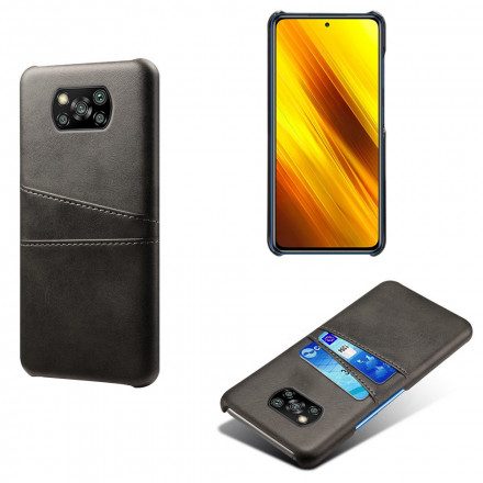 Skal För Poco X3 / X3 Pro / X3 NFC Dubbel Ksq-korthållare