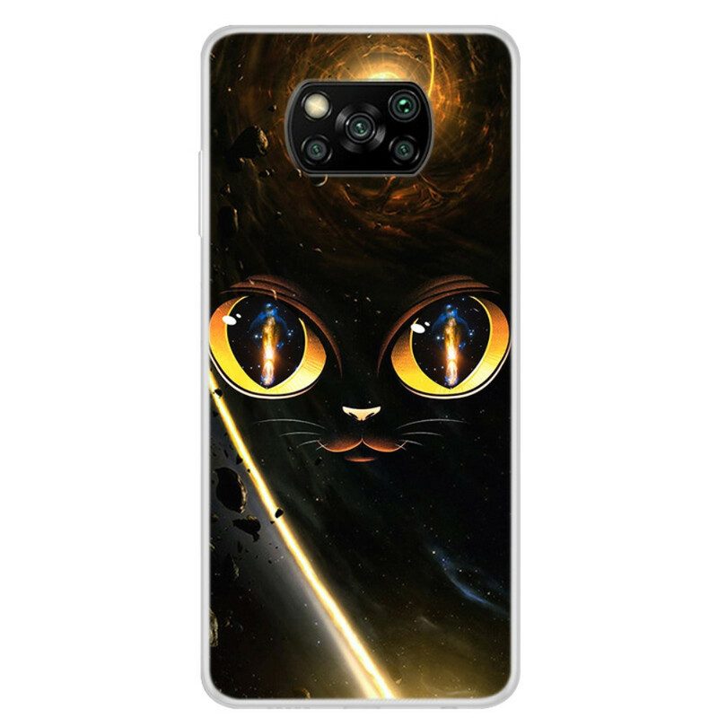 Skal För Poco X3 / X3 Pro / X3 NFC Galaxy Cat