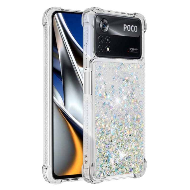 Skal För Poco X4 Pro 5G Desire Glitter