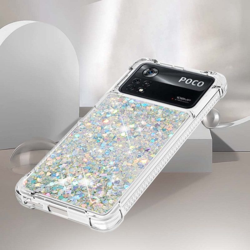 Skal För Poco X4 Pro 5G Desire Glitter