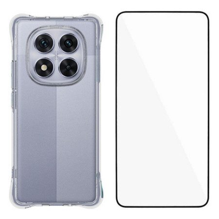 Skal För Poco X7 5g Förstärkt Transparent Med Skärmskydd