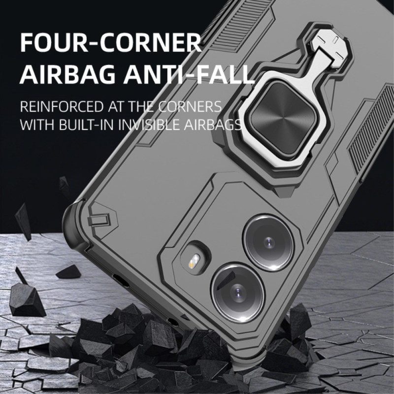 Skal För Poco X7 Pro 5g Stötsäkert Och Roterande Stativ