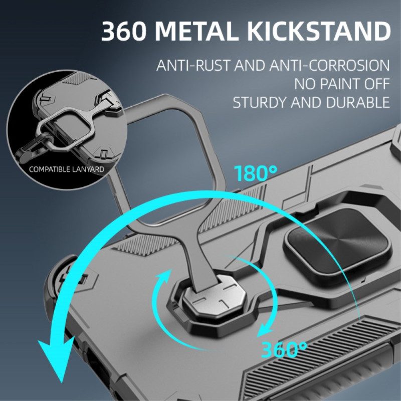 Skal För Poco X7 Pro 5g Stötsäkert Och Roterande Stativ