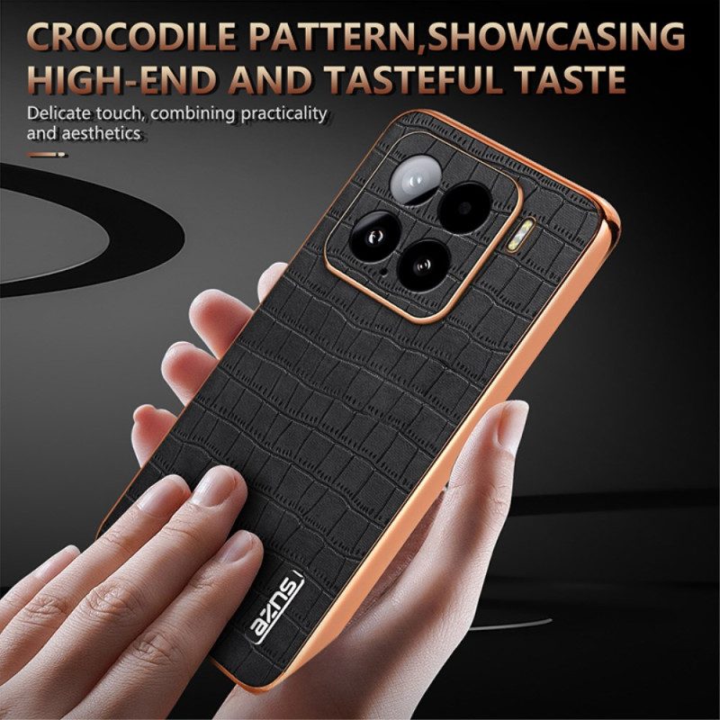 Skal För Xiaomi 15 Krokodilstil