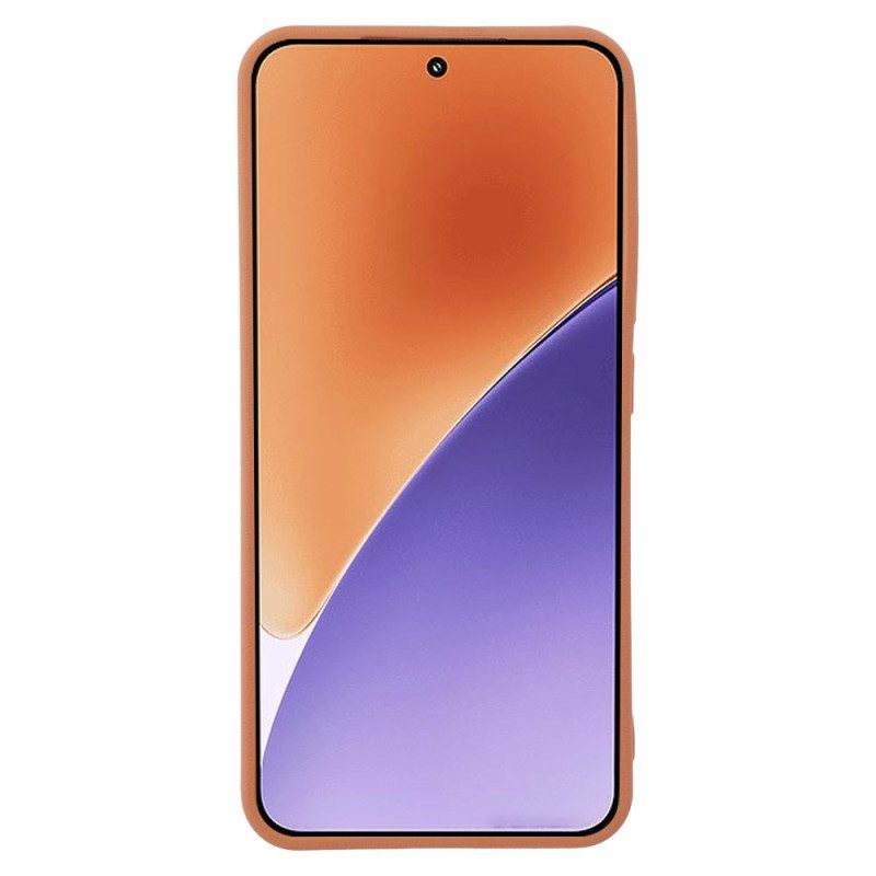 Skal För Xiaomi 15 Läderstruktur