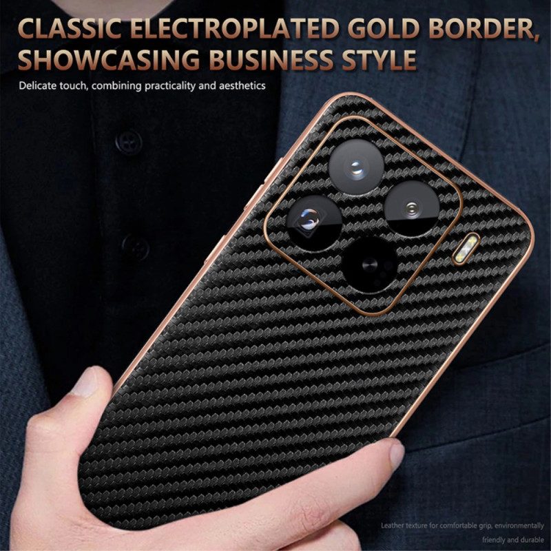 Skal För Xiaomi 15 Pro Kolfiberstruktur Azns