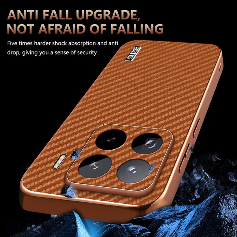 Skal För Xiaomi 15 Pro Kolfiberstruktur Azns