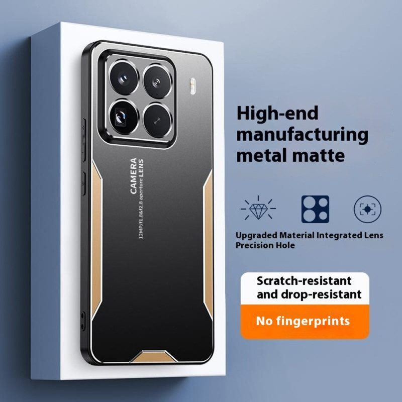Skal För Xiaomi 15 Pro Metalleffekt
