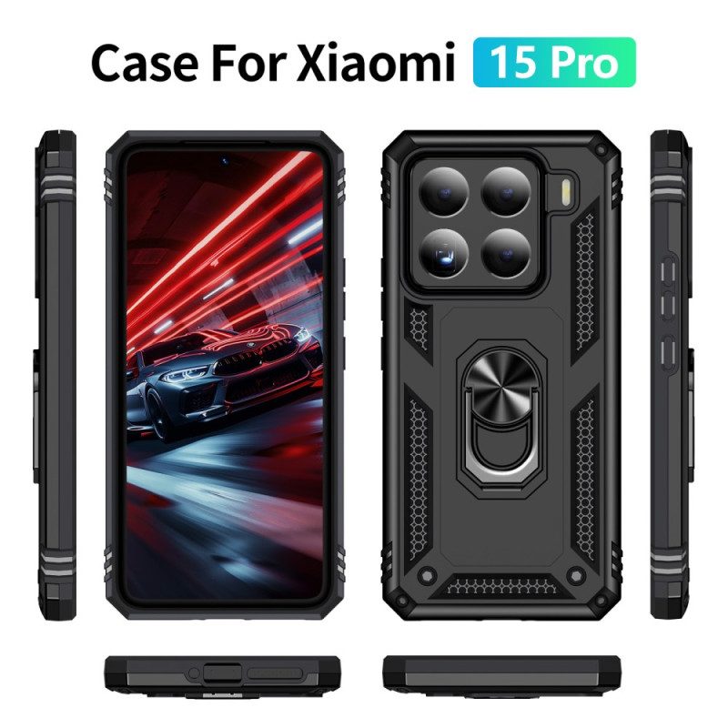 Skal För Xiaomi 15 Pro Ultrabeständigt Roterande Stativ