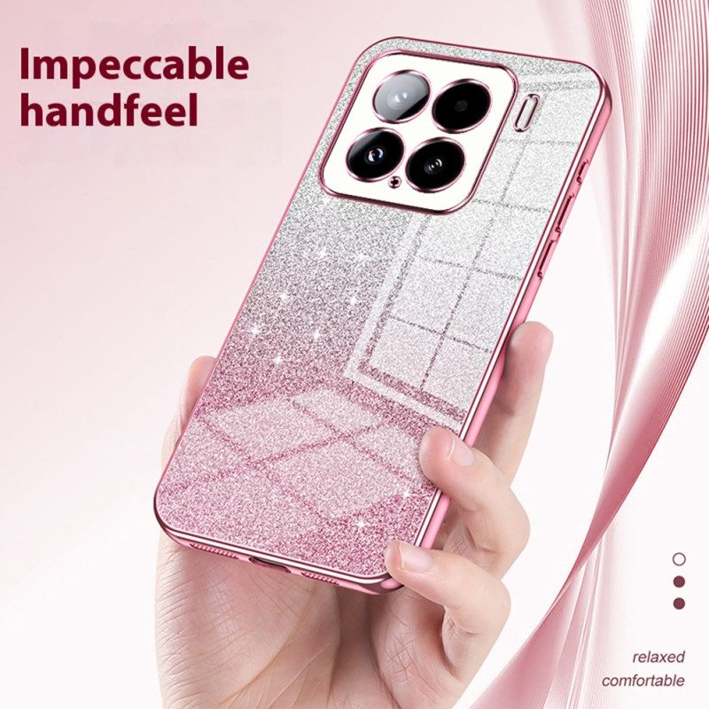 Skal För Xiaomi 15 Tonade Paljetter