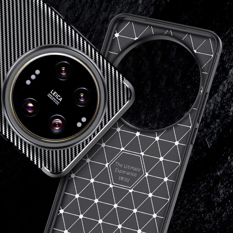 Skal För Xiaomi 15 Ultra Kolfiberstruktur