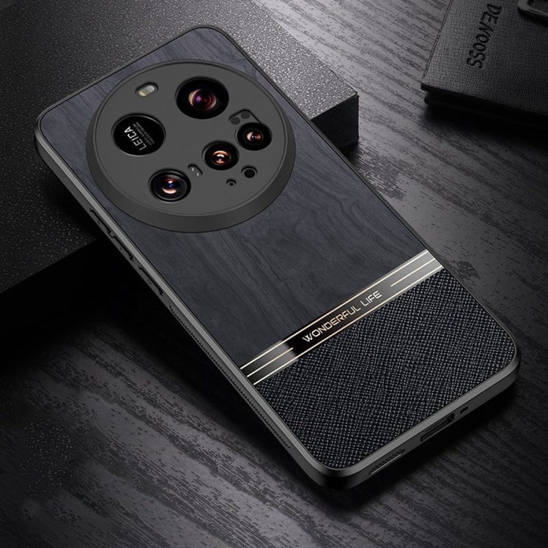Skal För Xiaomi 15 Ultra Trästruktur