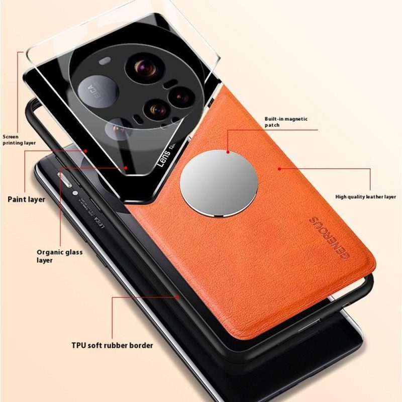 Skal För Xiaomi 15 Ultra Ultratunn Lädereffekt