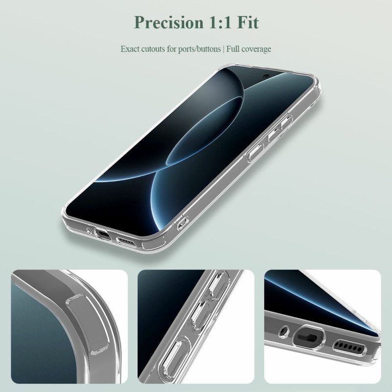 Skal För Xiaomi 15t Pro Transparent Toc-serie