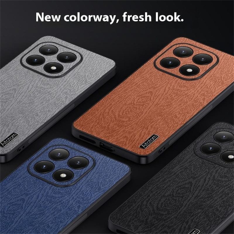 Skal För Xiaomi 15t Träeffekt