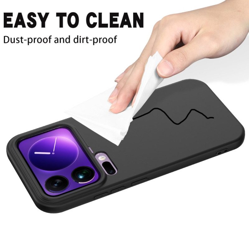 Skal För Xiaomi 17 Pro Flytande Silikon Med Snodd