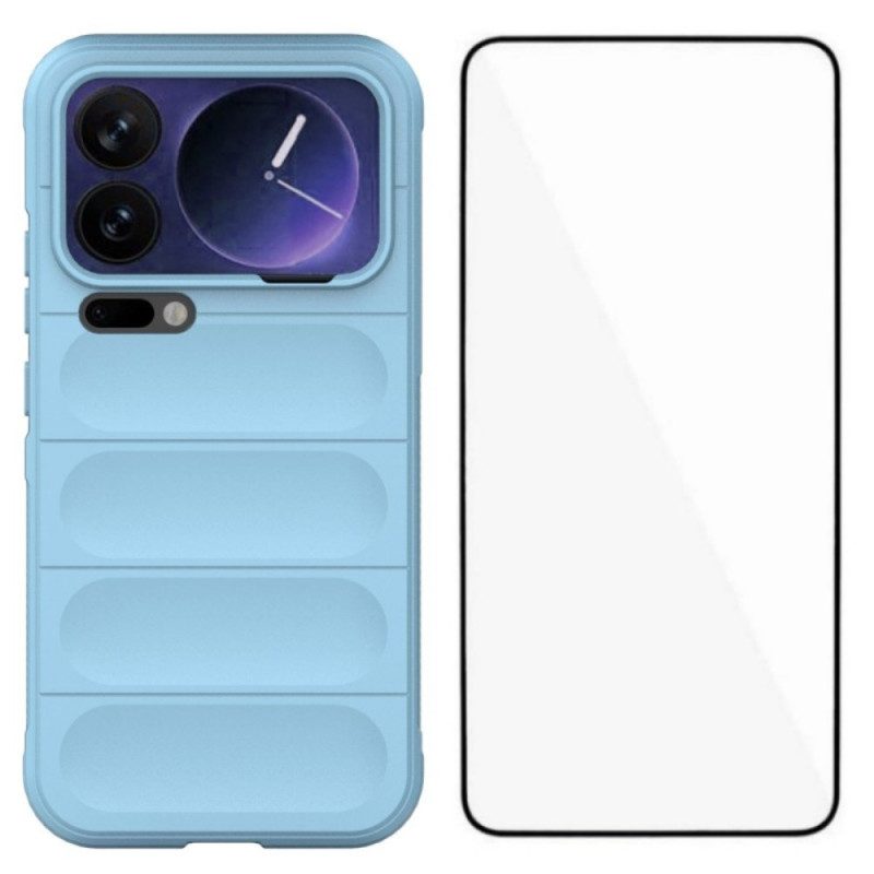 Skal För Xiaomi 17 Pro Halkskydd Med Skärmskydd