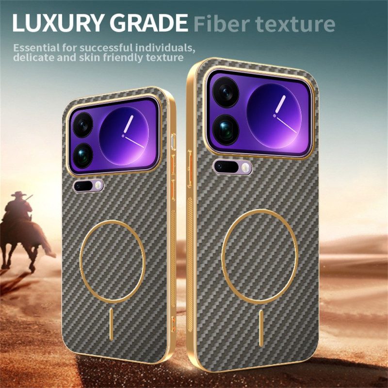 Skal För Xiaomi 17 Pro Kolfiberstruktur