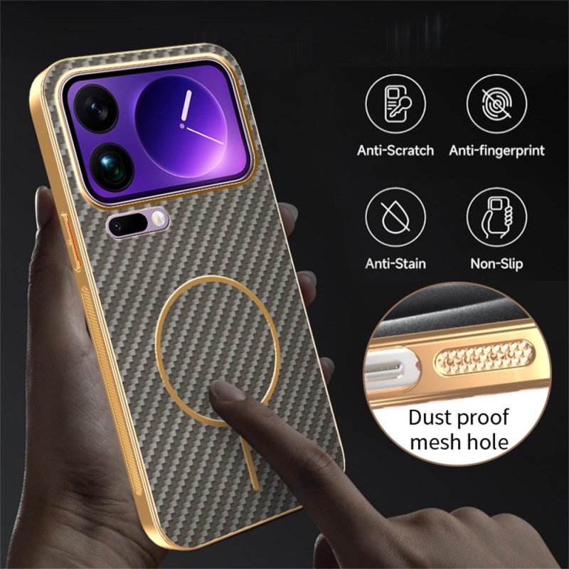Skal För Xiaomi 17 Pro Kolfiberstruktur
