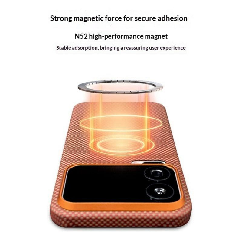 Skal För Xiaomi 17 Pro Magnetstängning I Aramidfiber