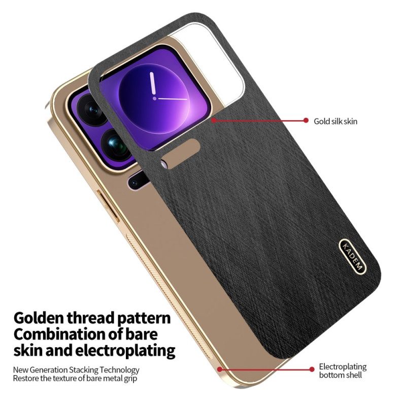 Skal För Xiaomi 17 Pro Max Azns Lädereffekt