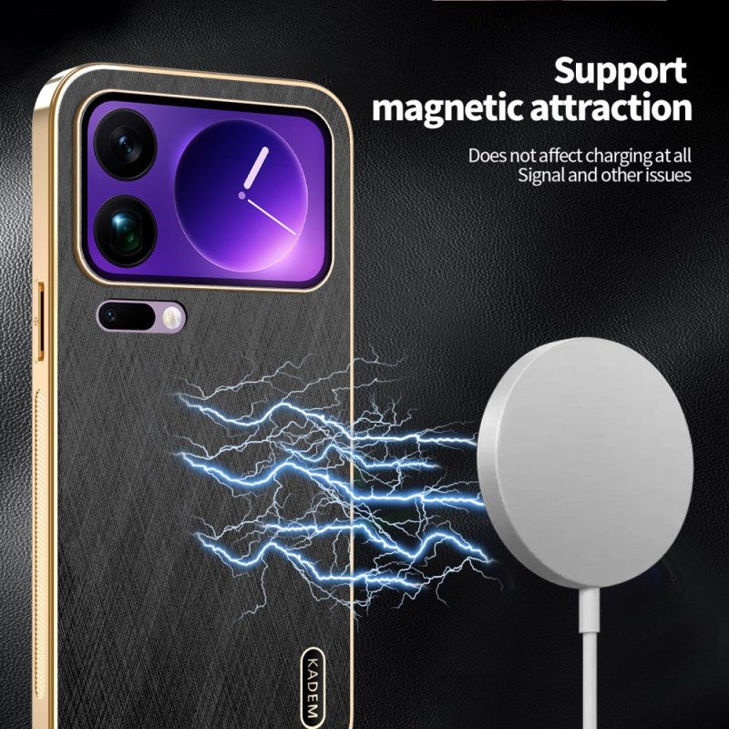 Skal För Xiaomi 17 Pro Max Azns Lädereffekt
