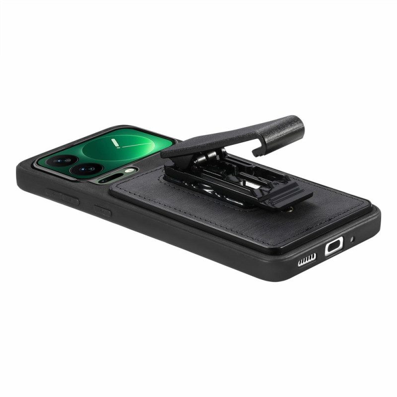 Skal För Xiaomi 17 Pro Max Bältesklämma Och Integrerat Stativ